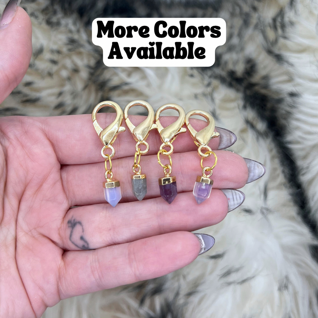 Dainty Crystal Stitch Markers
