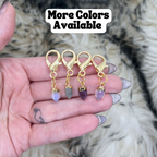 Dainty Crystal Stitch Markers