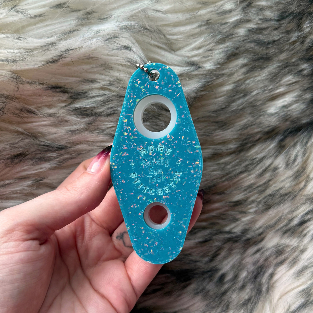 Blue Opal Safety Eye Tool
