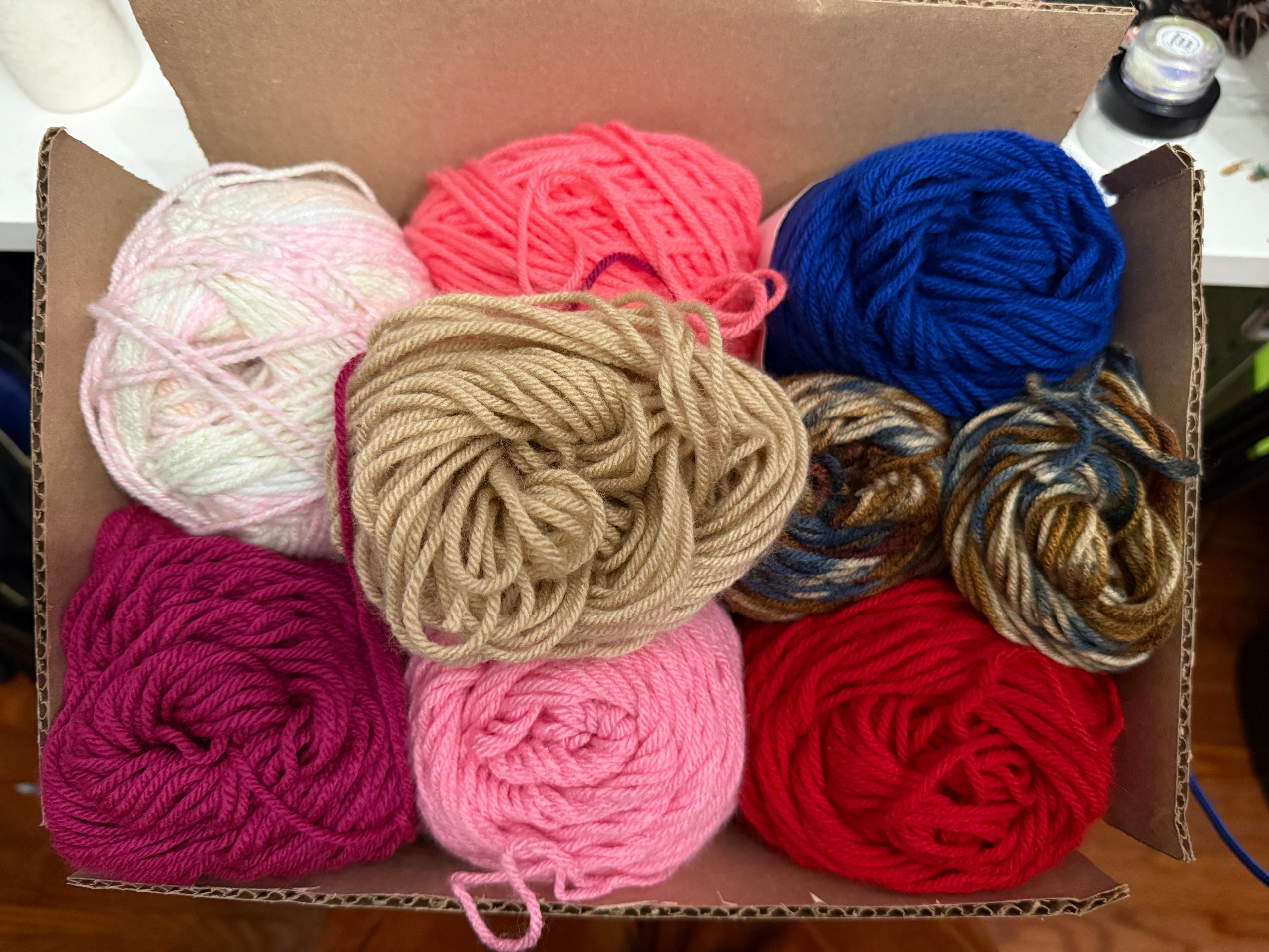 Acrylic Yarn Lot