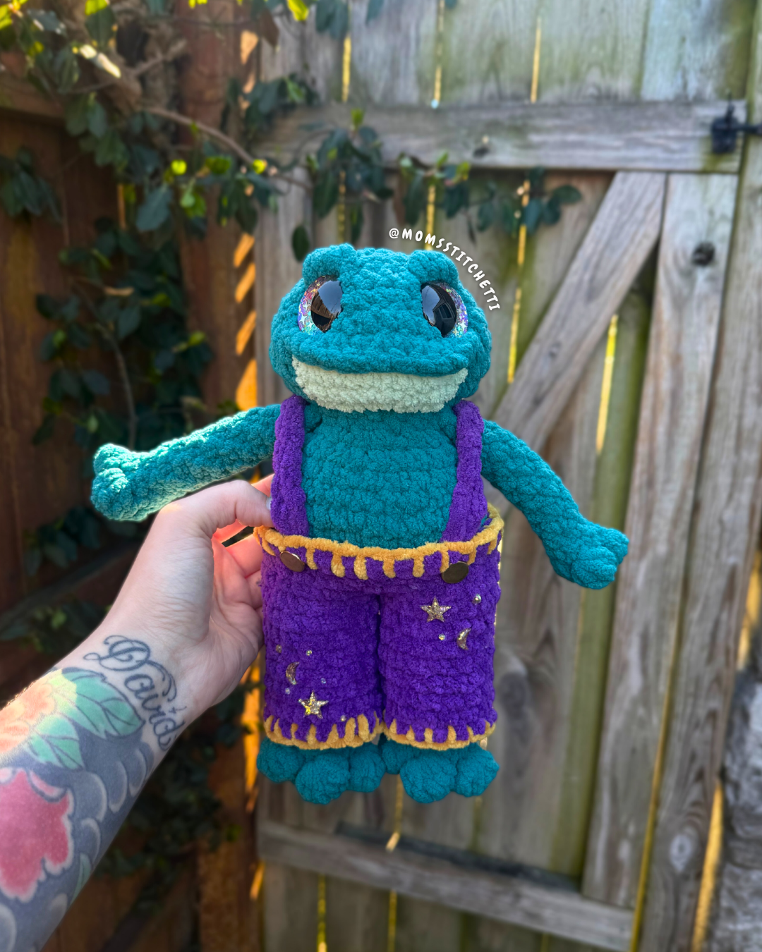 Celestial Frog Plushie