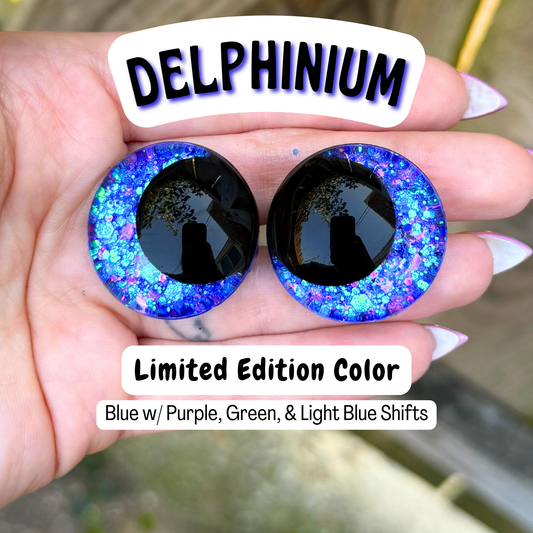 Limited Edition Safety Eyes (Delphinium)