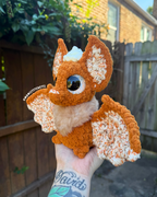 Pumpkin Spice Bat Plushie