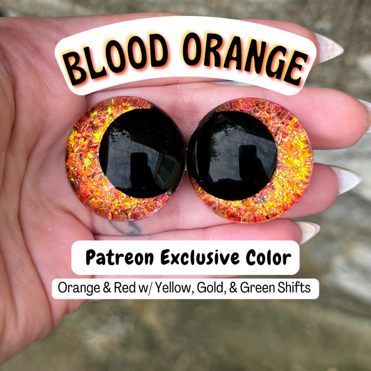 Patreon Exclusive Safety Eyes (Blood Orange)