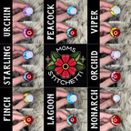 Hand Painted Safety Eyes (34 color options)