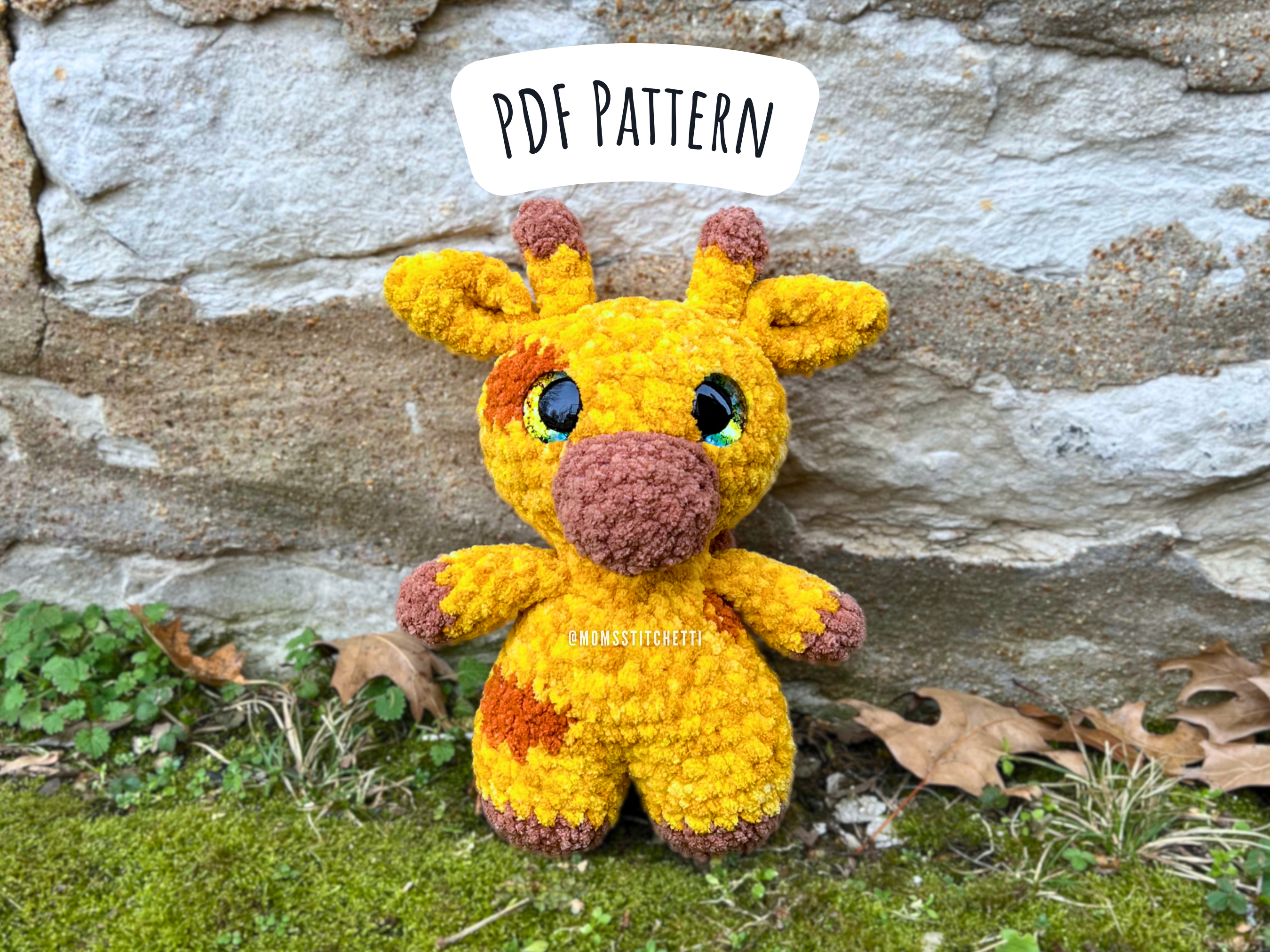 Pattern 7927 Giraffe Crochet Pattern – Moms Stitchetti