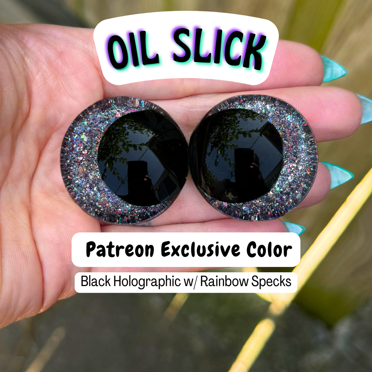 Oil Slick Safety Eyes (Extra)