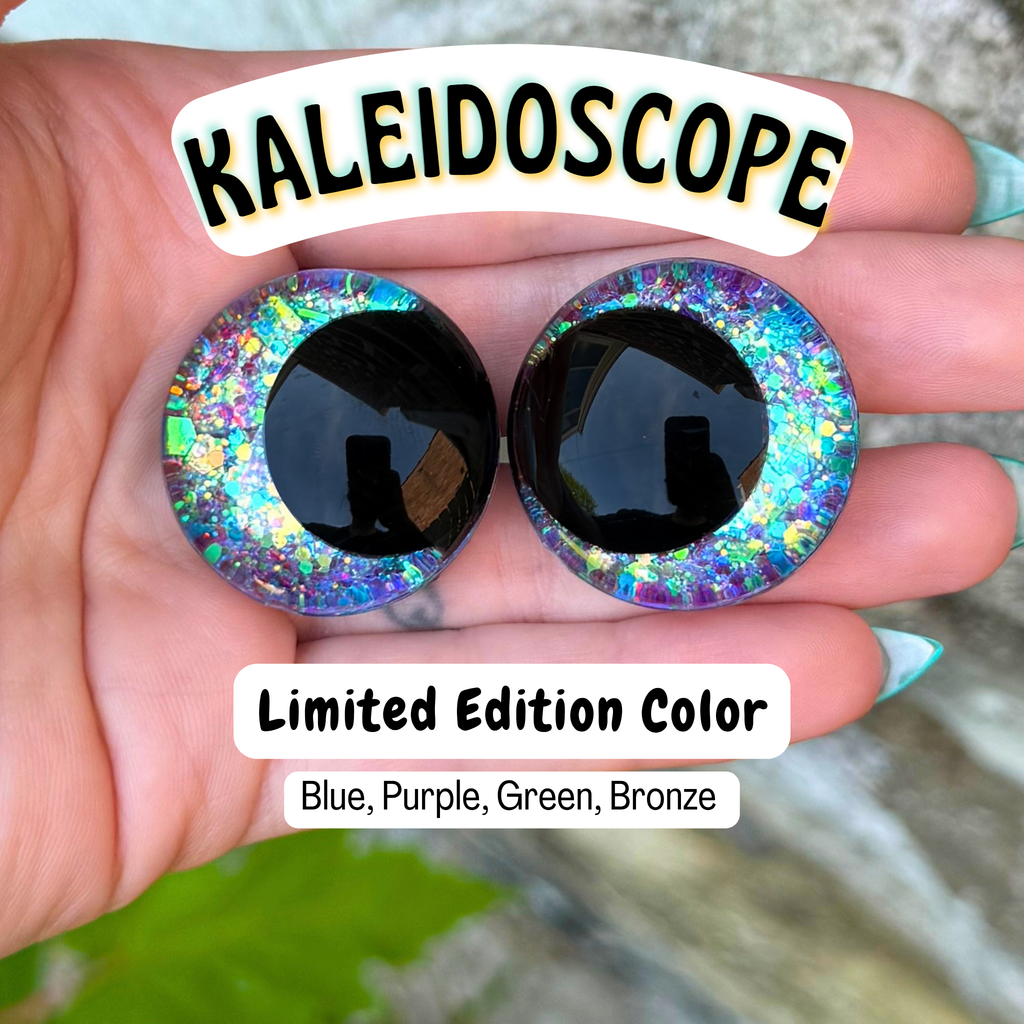 Limited Edition Safety Eyes (Kaleidoscope)