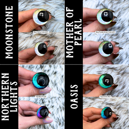 Hand Painted Safety Eyes (32 Colors to choose from)