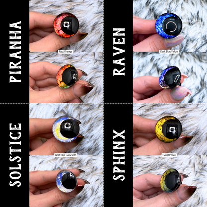 Hand Painted Safety Eyes (32 Colors to choose from)