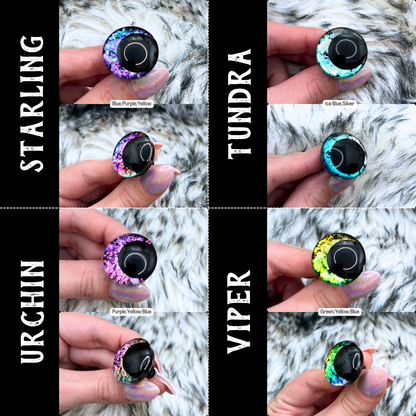 Hand Painted Safety Eyes (32 Colors to choose from)