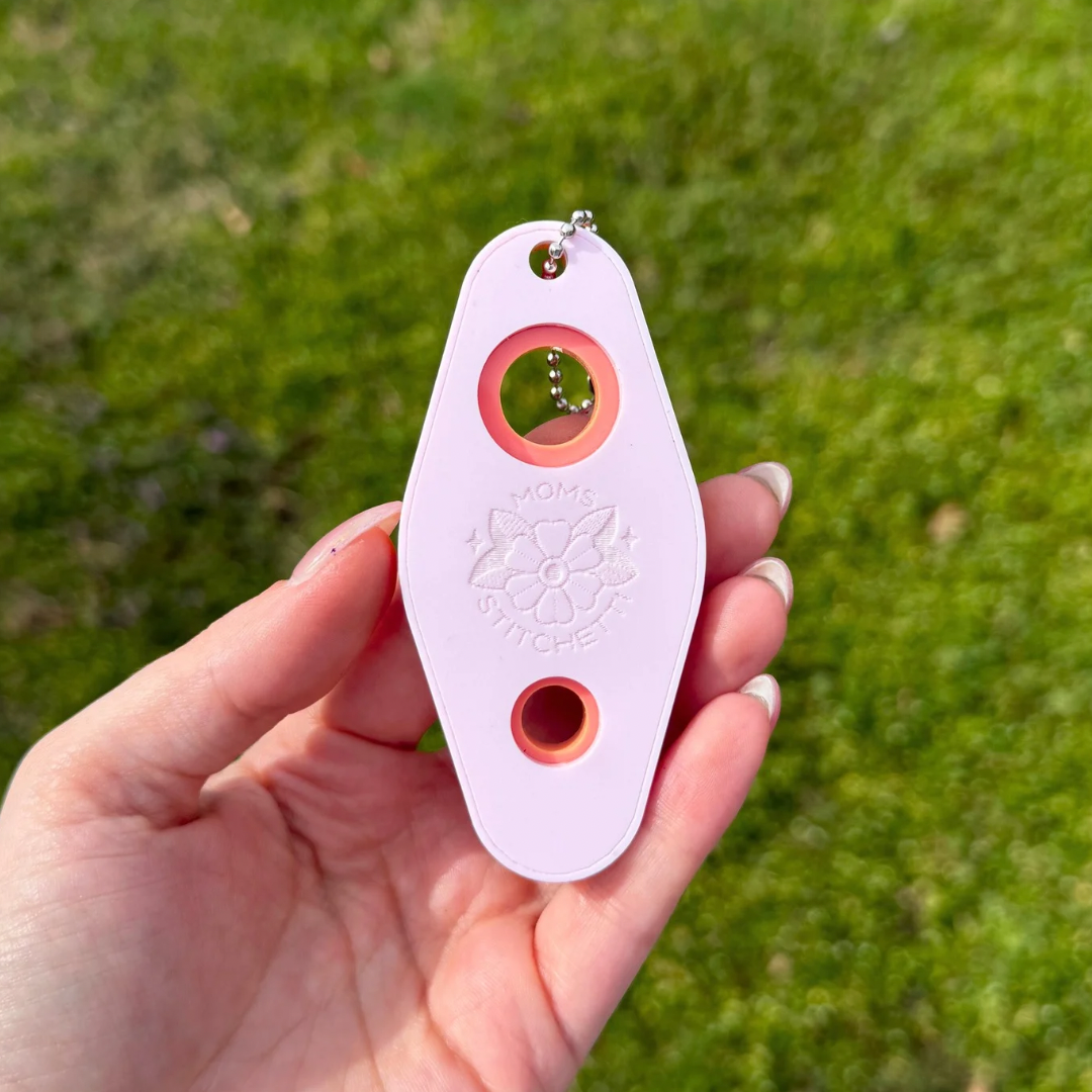 Pink/Watermelon Safety Eye Tool