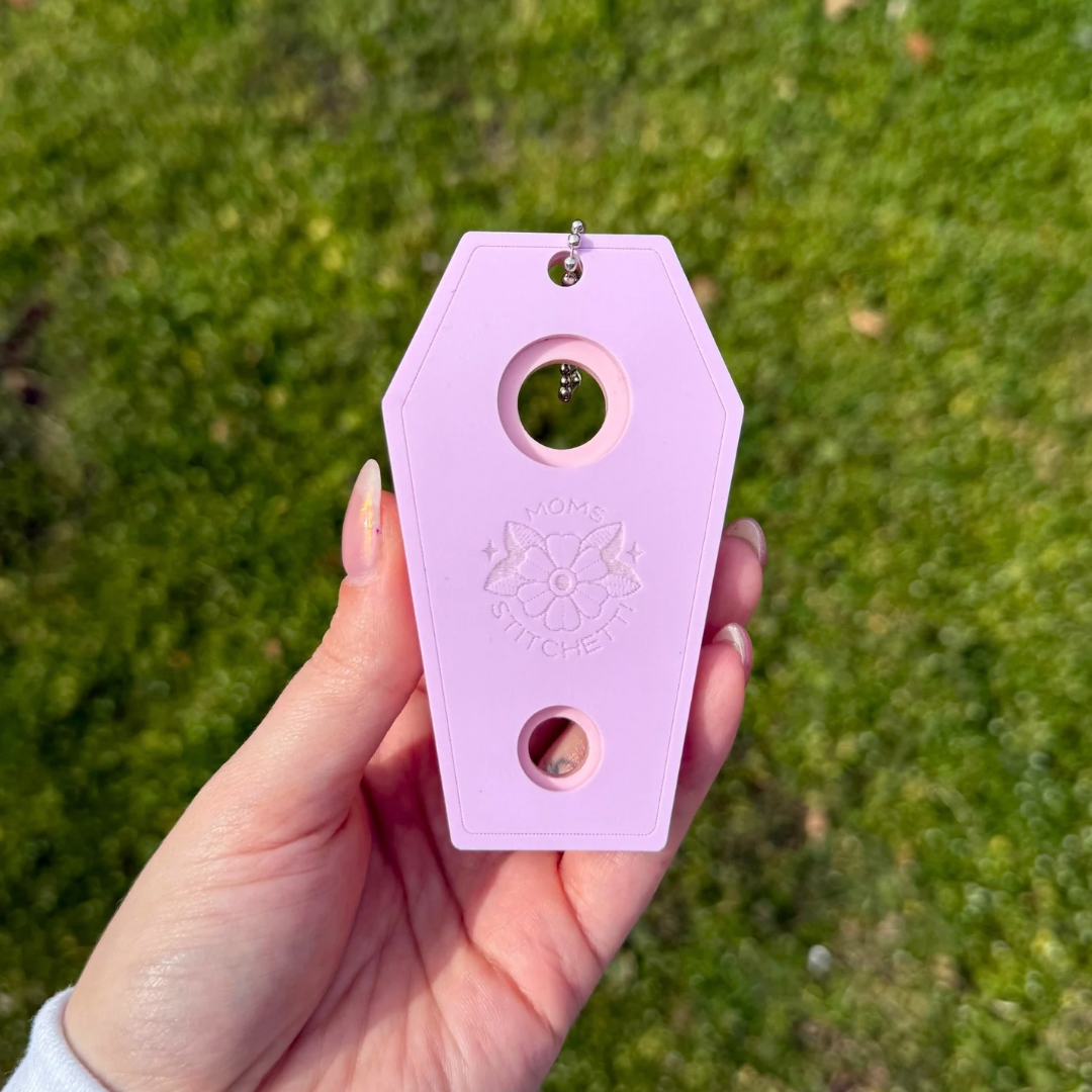 Purple/Pink Coffin Safety Eye Tool