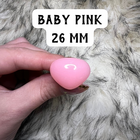 Baby Pink Safety Nose (26 MM)