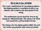 Bumblebee Crochet Pattern Modification