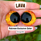 Patreon Exclusive Safety Eyes (Lava)