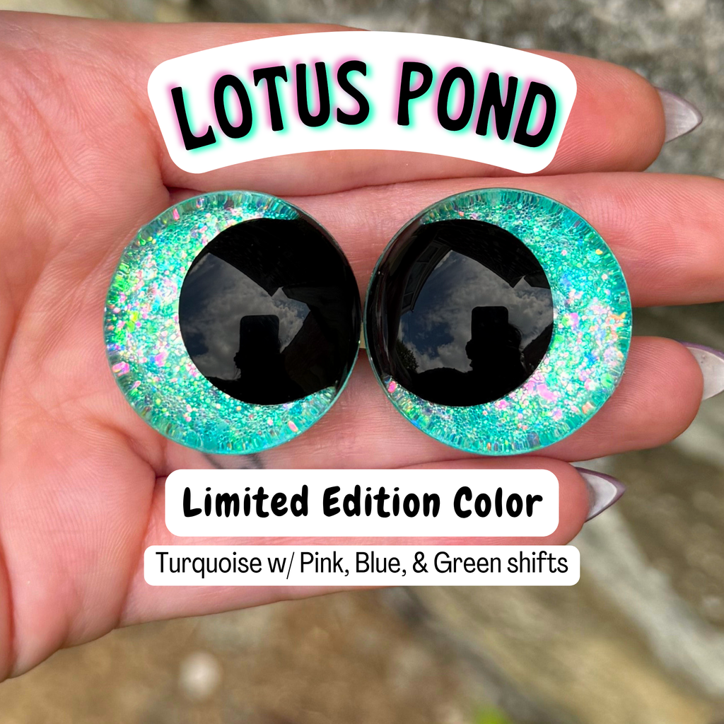 Limited Edition Safety Eyes (Lotus Pond)