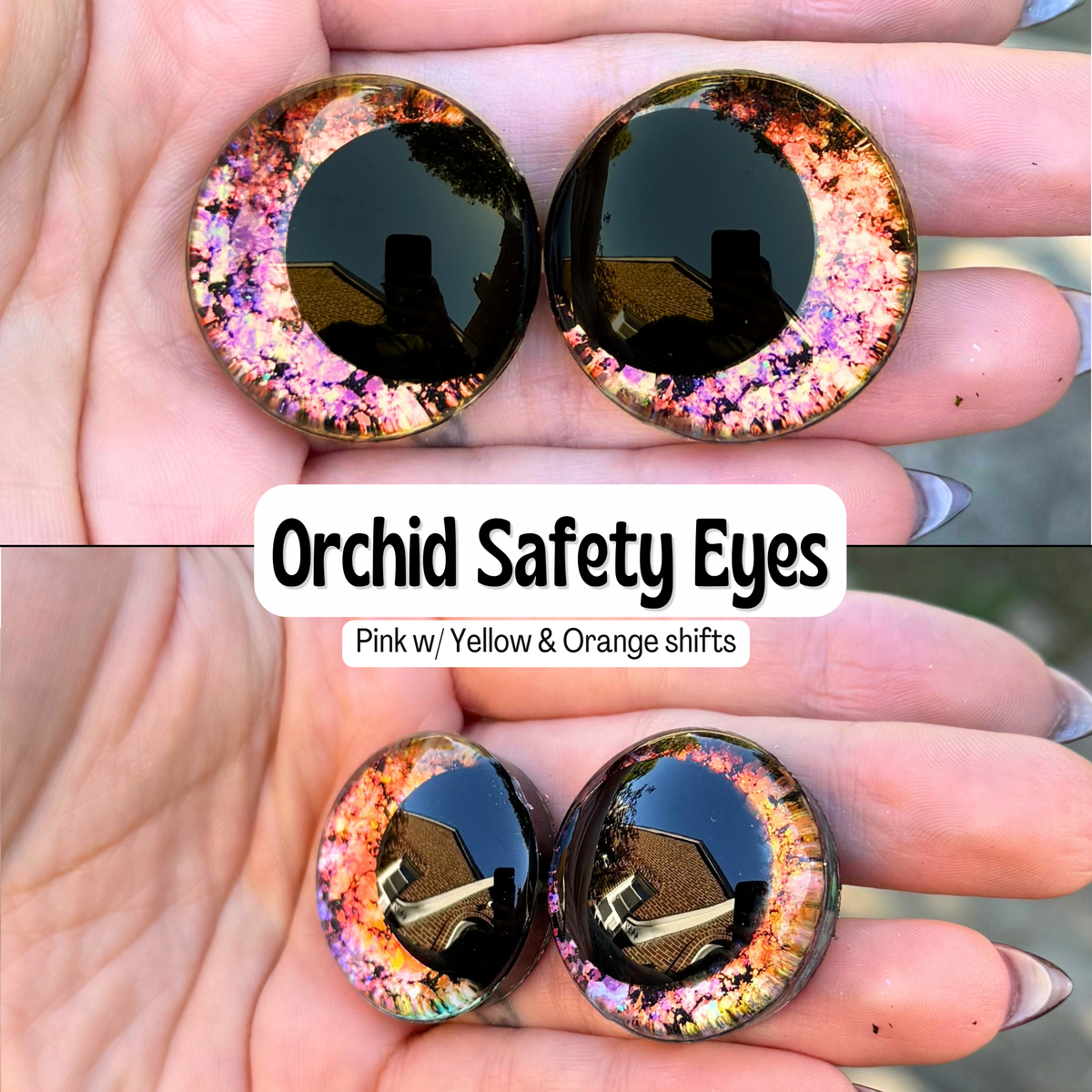 Orchid Safety Eyes