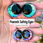 Peacock Safety Eyes