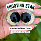 Limited Edition Safety Eyes (Shooting Star - 6/13)
