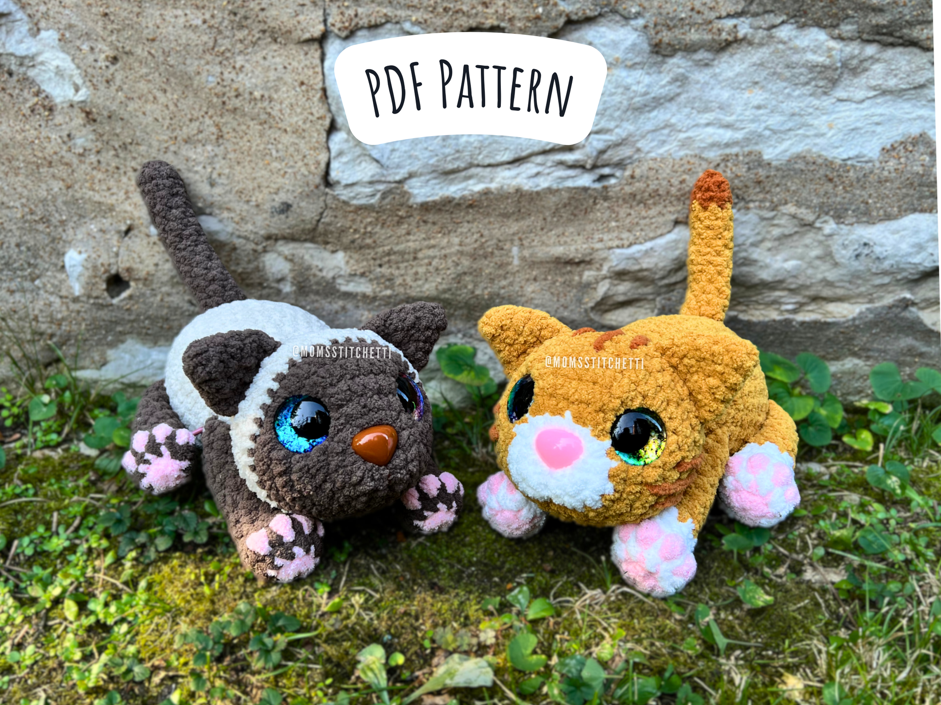 Snuggle Cat Crochet Pattern – Moms Stitchetti