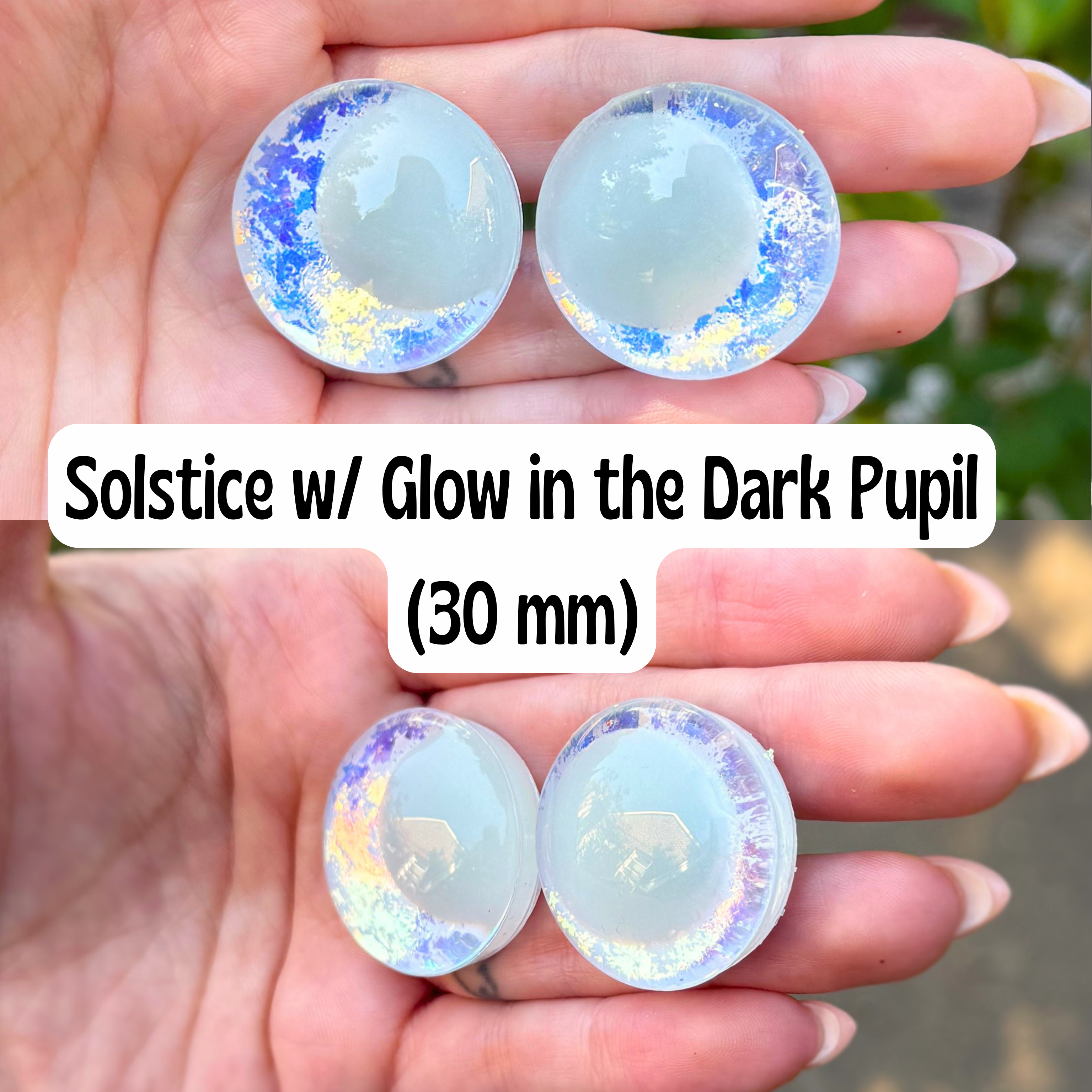 Solstice w/ Glow in the Dark Pupil (30 mm)