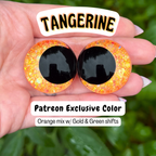 Patreon Exclusive Safety Eyes (Tangerine)