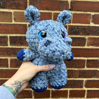Hippo Crochet Pattern