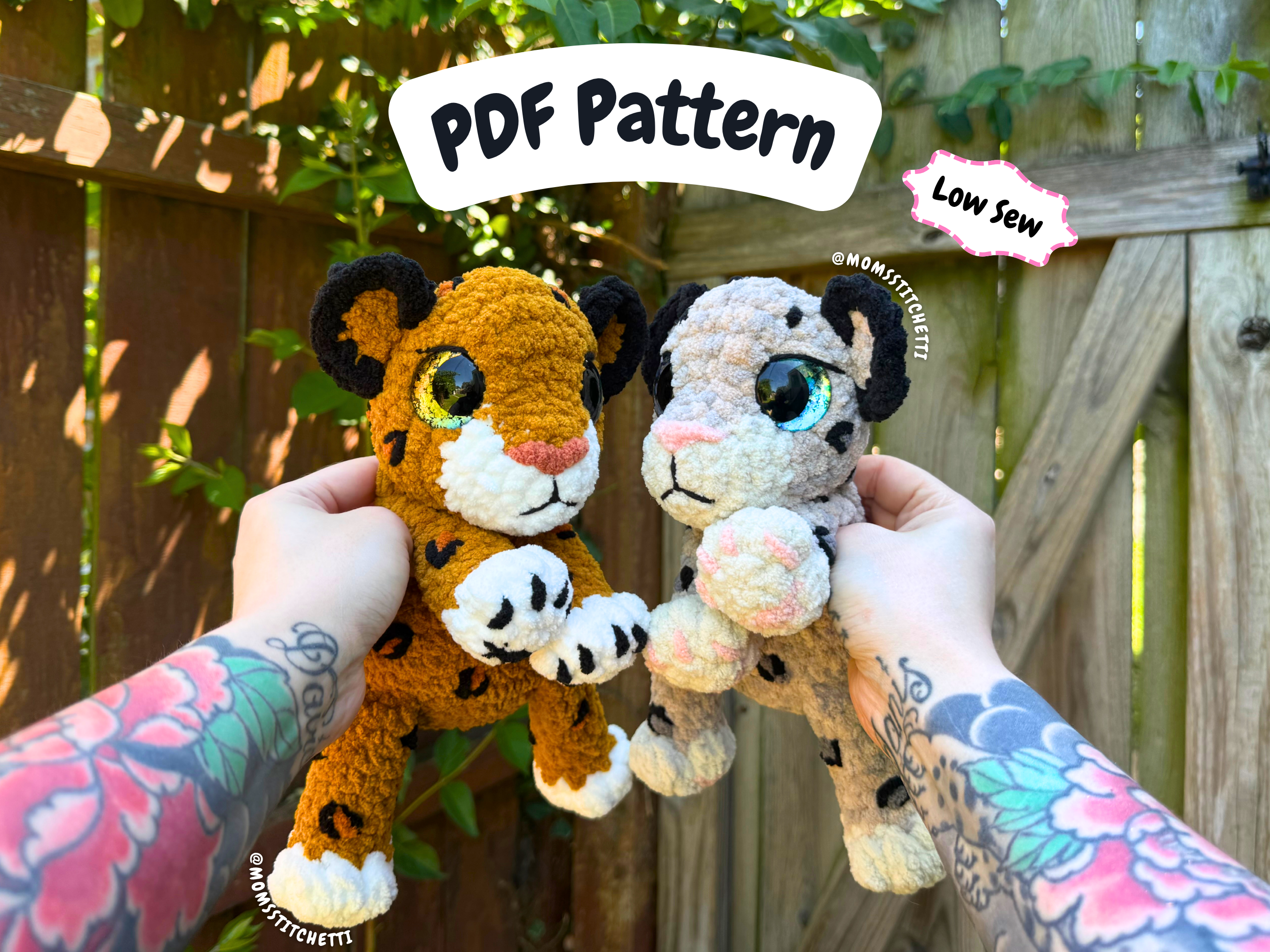 Cuddly Leopard Crochet Pattern