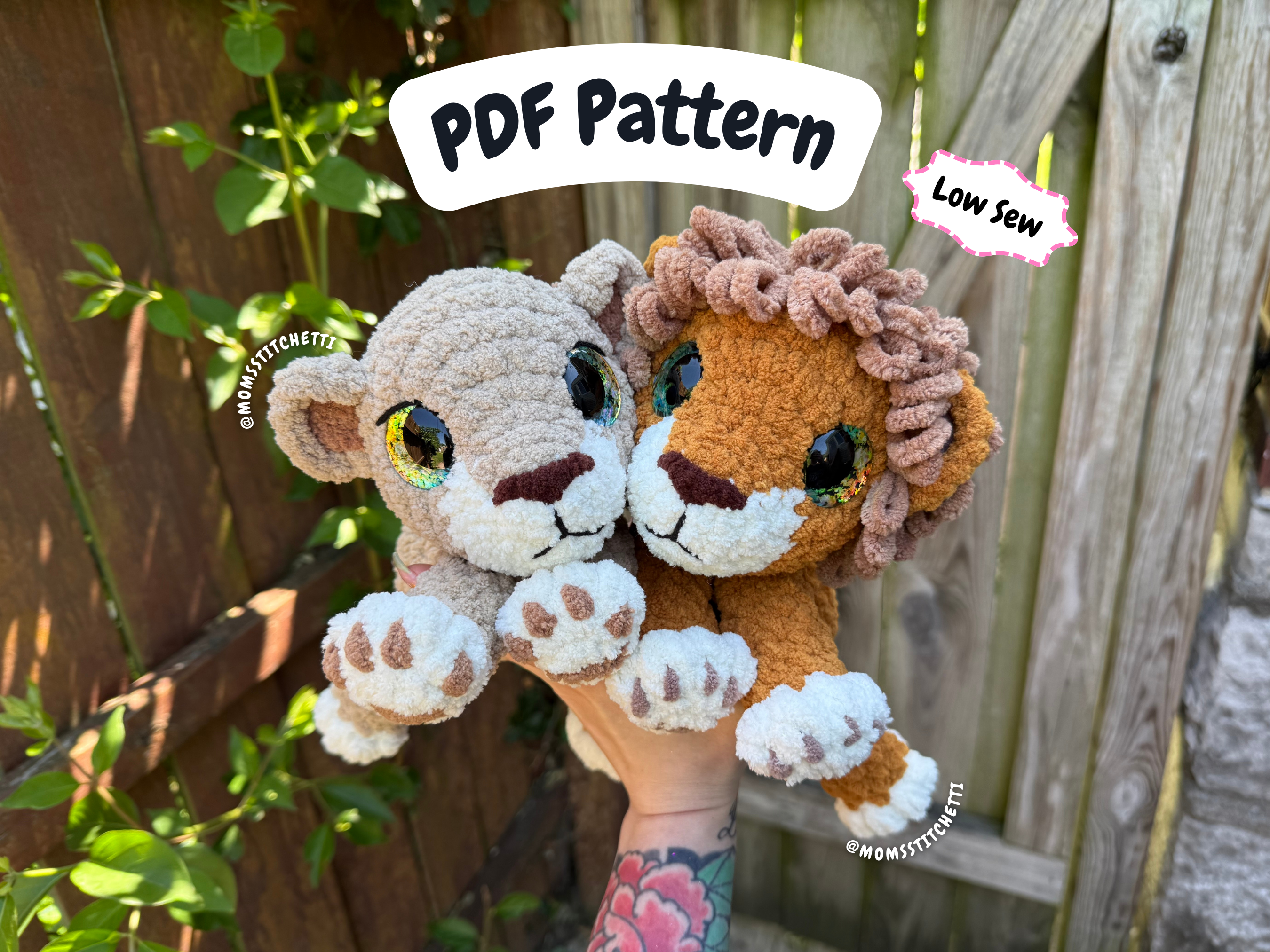 Cuddly Lion Crochet Pattern