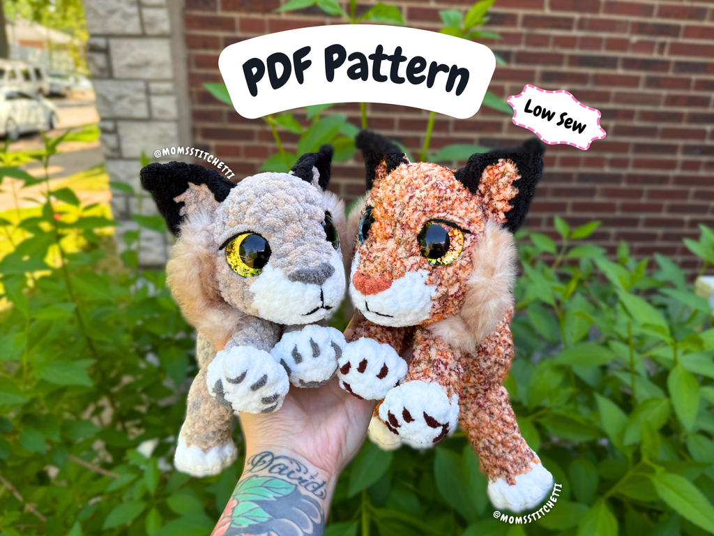 Cuddly Lynx & Bobcat Crochet Pattern