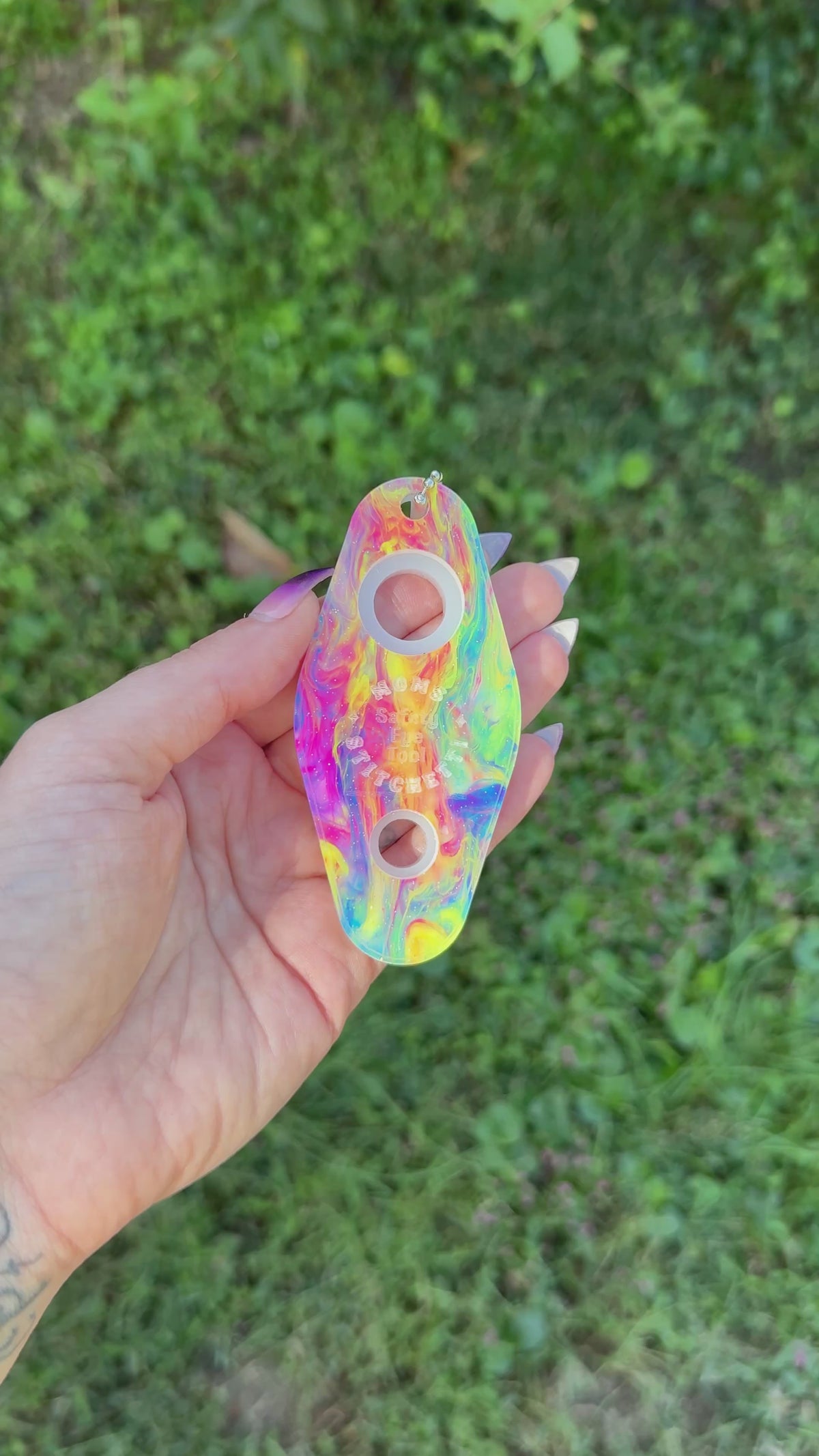 Rainbow Glitz Safety Eye Tool