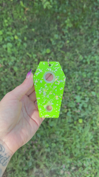 Lime Coffin Safety Eye Tool