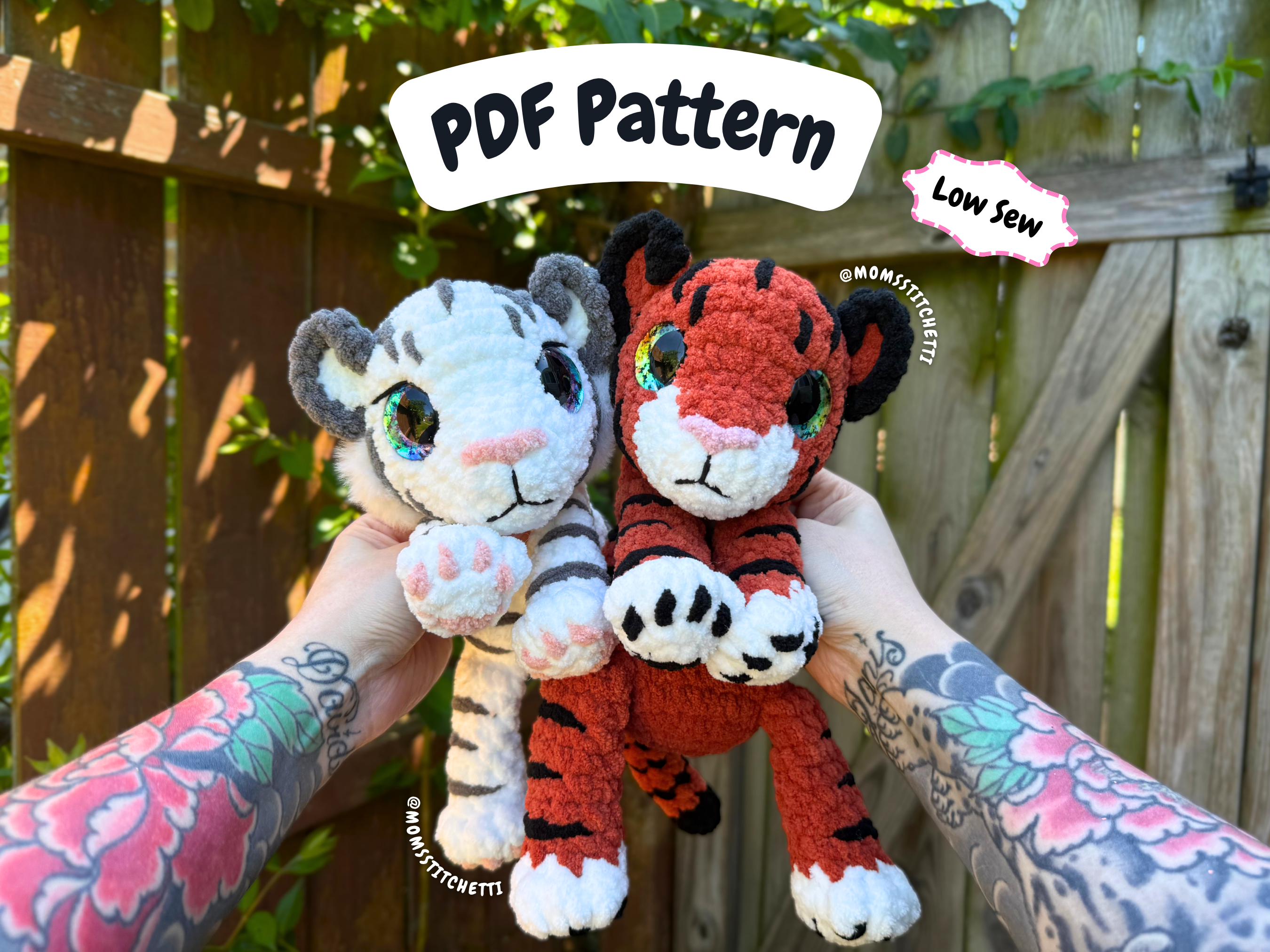 Cuddly Tiger Crochet Pattern