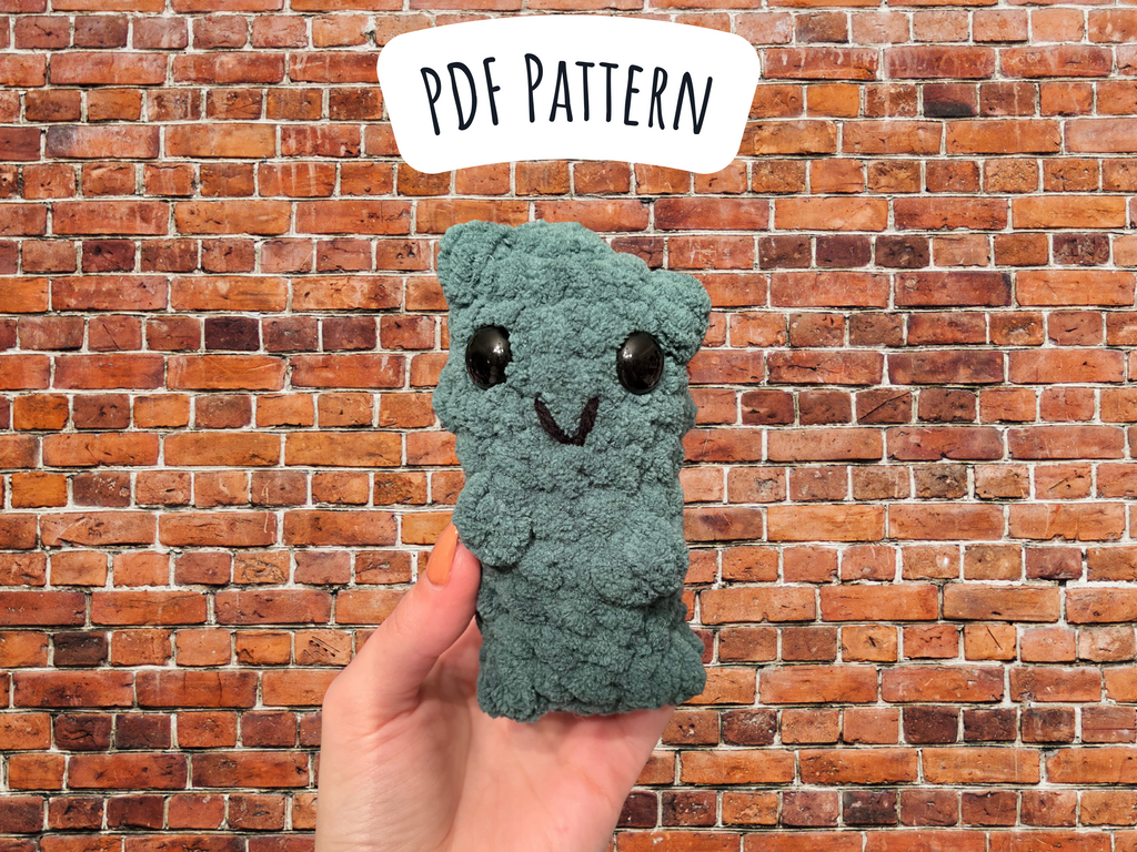 Pickle Crochet Pattern (No Sew)