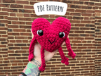 Heart Friend Crochet Pattern (No Sew)