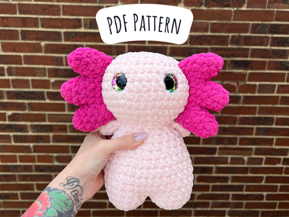 Axolotl Crochet Pattern