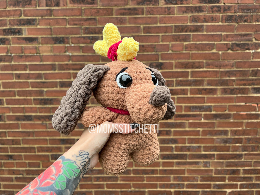 Christmas Dog Crochet Pattern