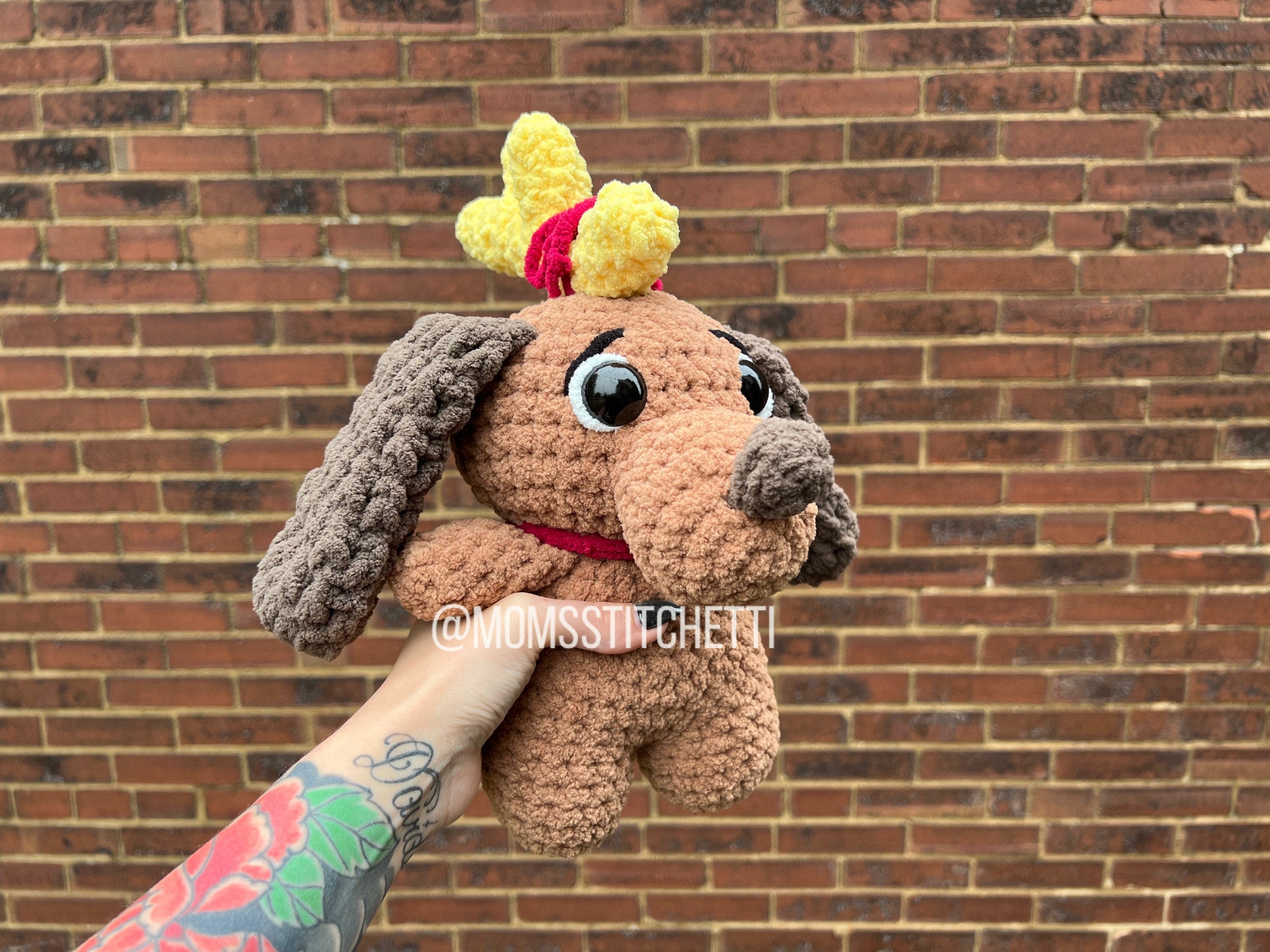 Christmas Dog Crochet Pattern