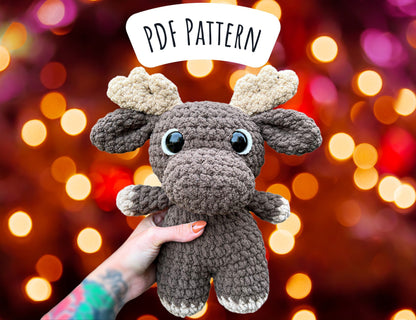 Mack the Moose Crochet Pattern
