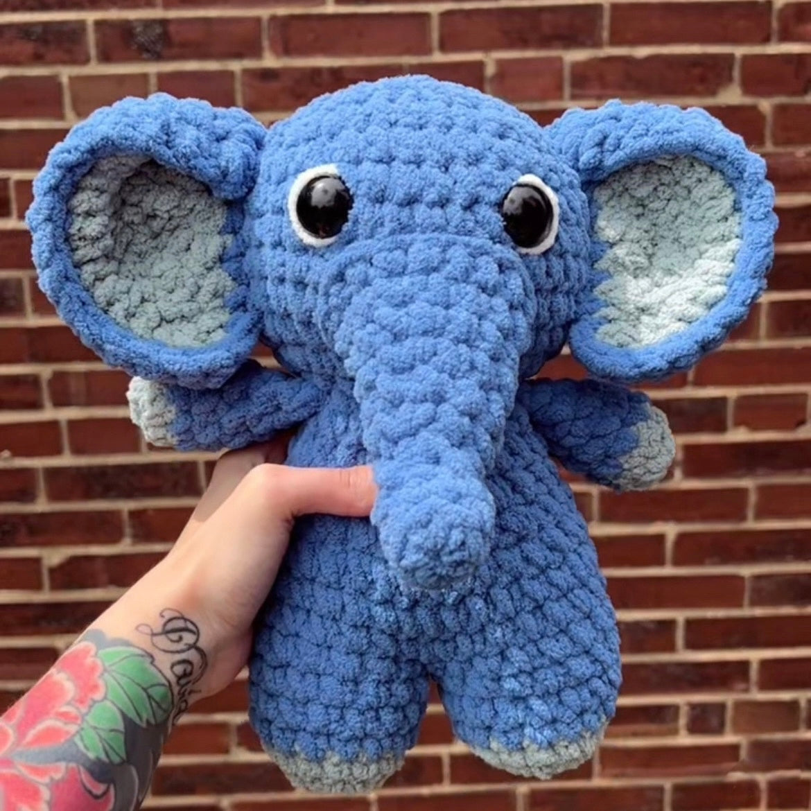 Ellie the Elephant Crochet Pattern