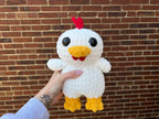 Duck/Chicken/Chick/Goose Crochet Pattern (No Sew)