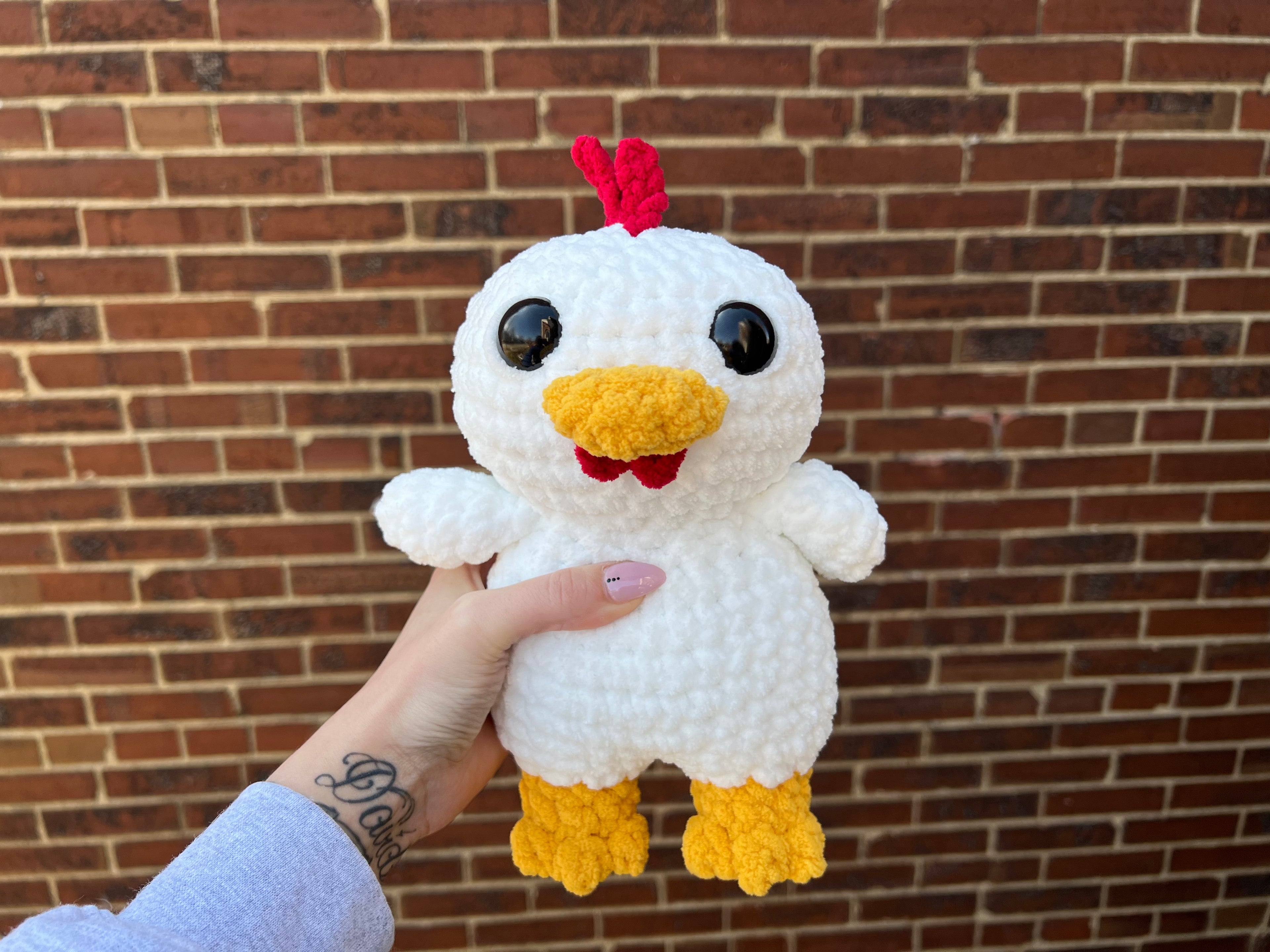 Duck/Chicken/Chick/Goose Crochet Pattern (No Sew)