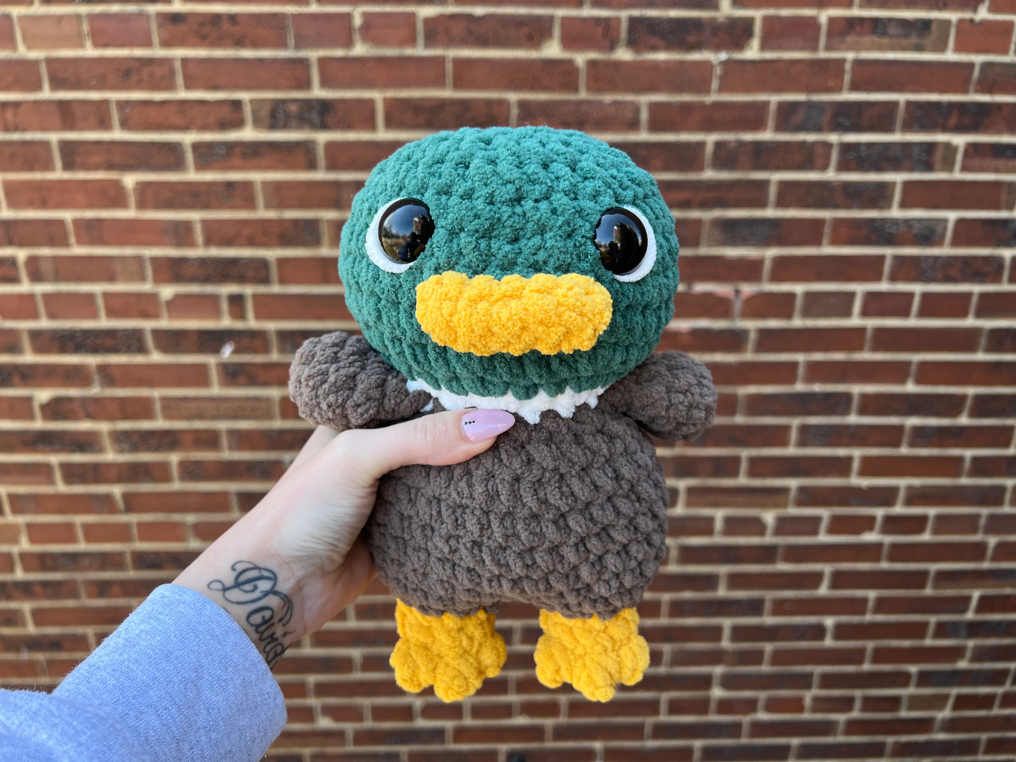 Duck/Chicken/Chick/Goose Crochet Pattern (No Sew)