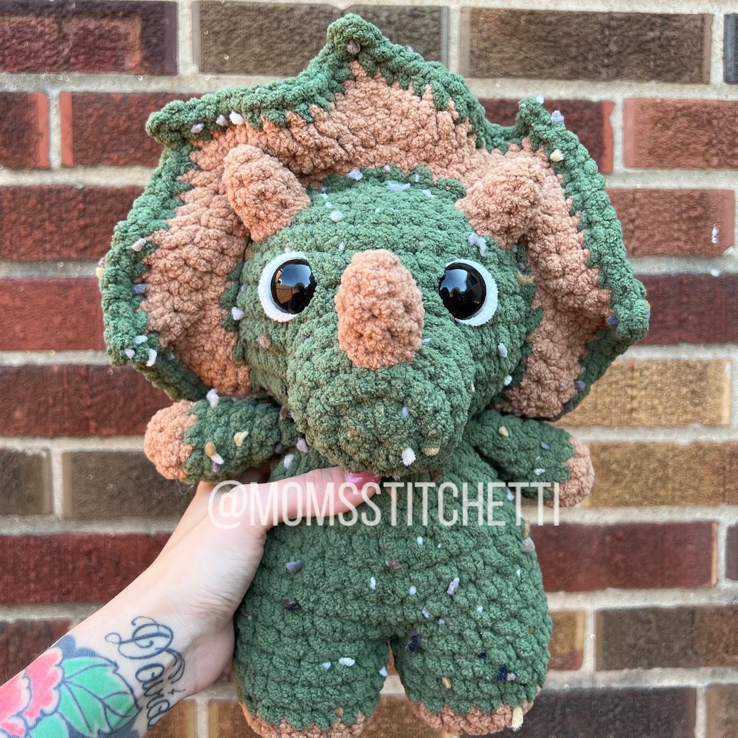 Triceratops/T-Rex Crochet Patterns