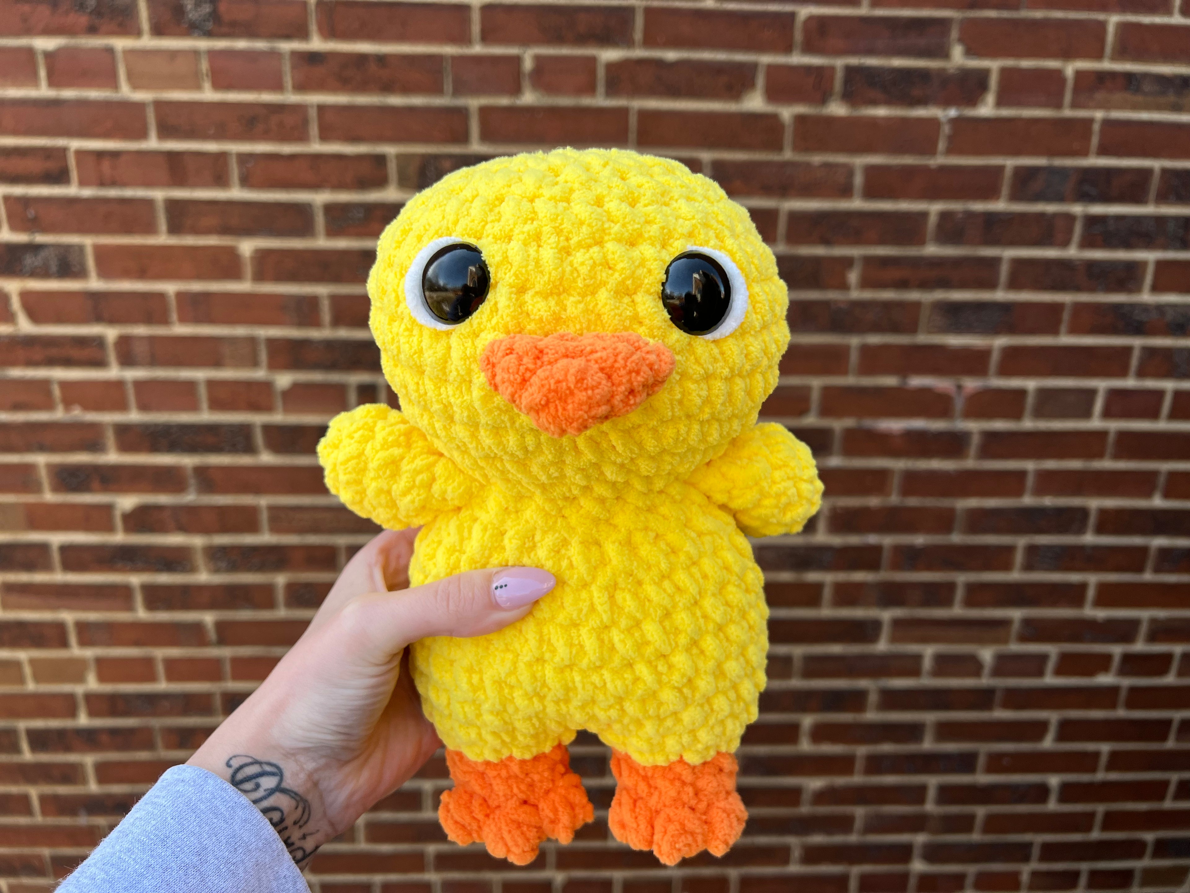 Duck/Chicken/Chick/Goose Crochet Pattern (No Sew)