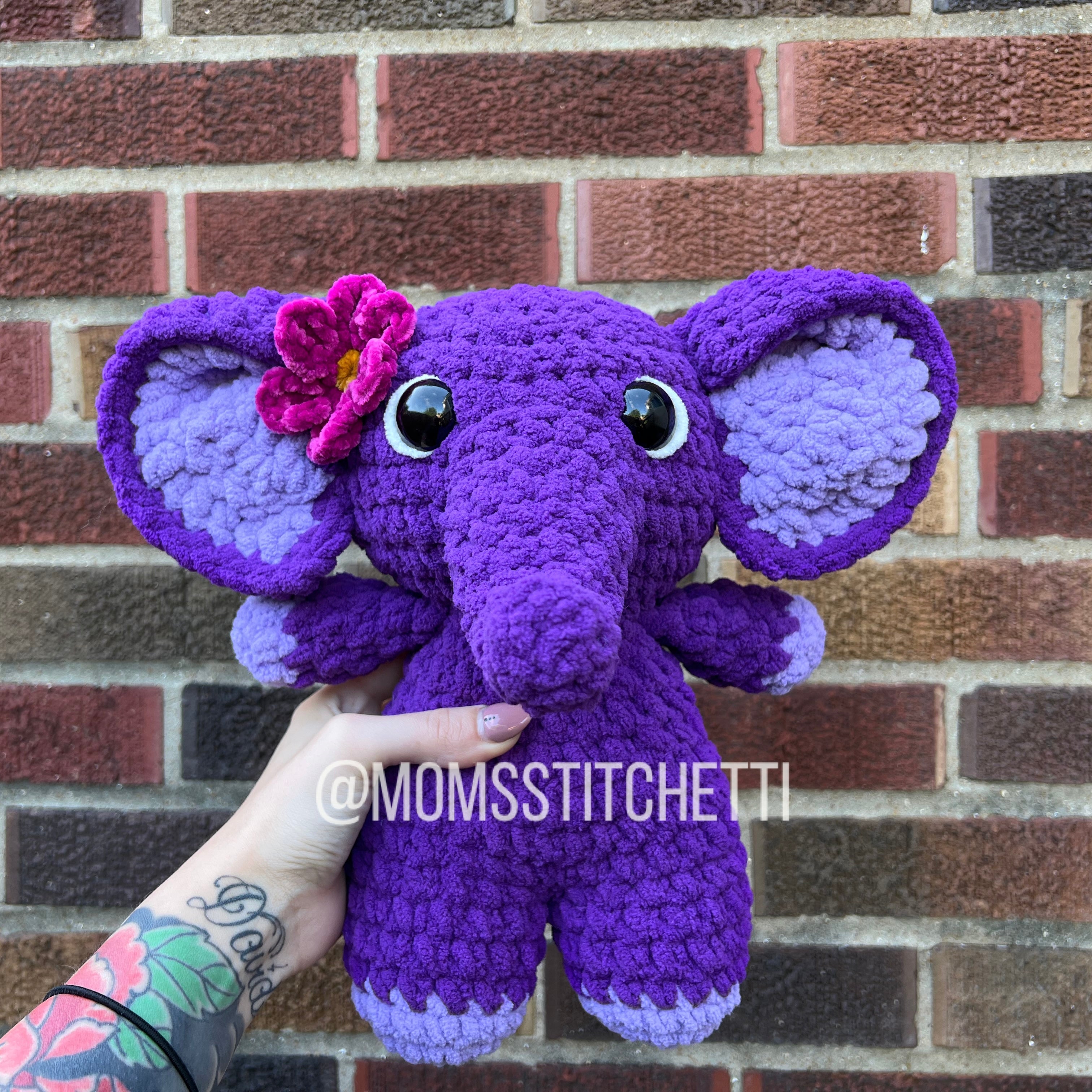 Elephant Crochet Pattern