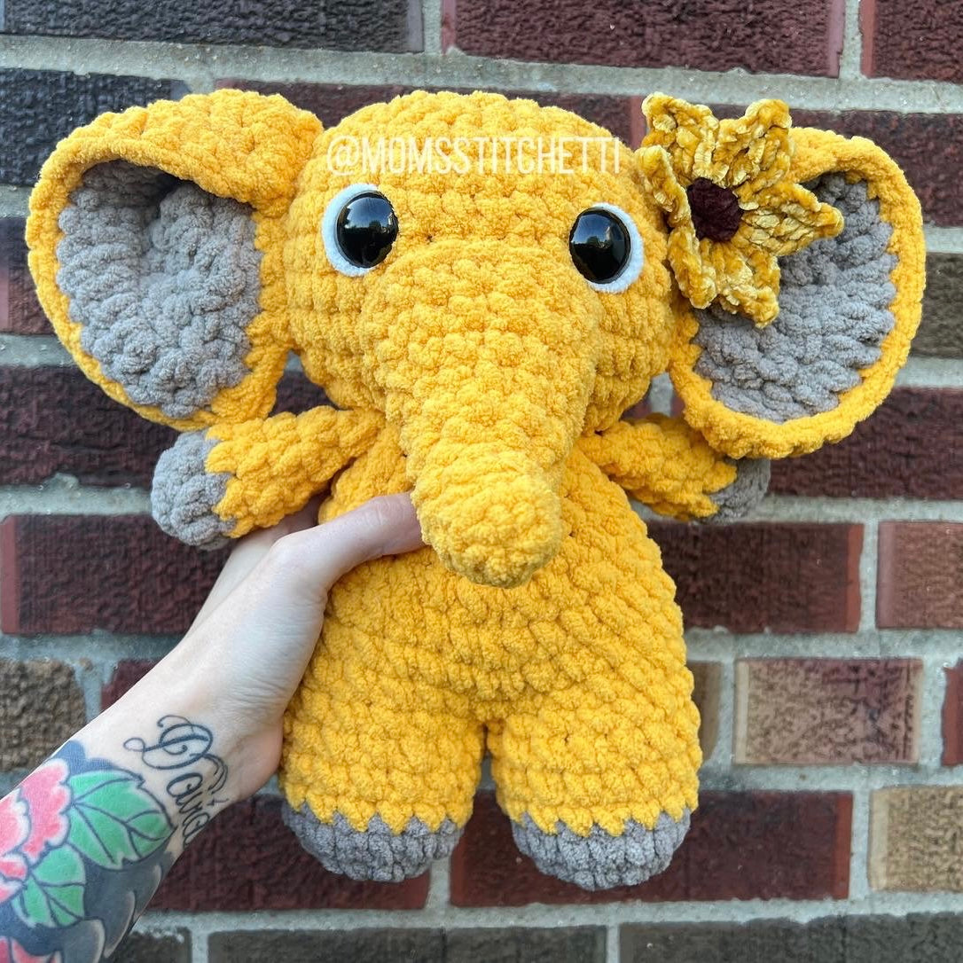 Elephant Crochet Pattern