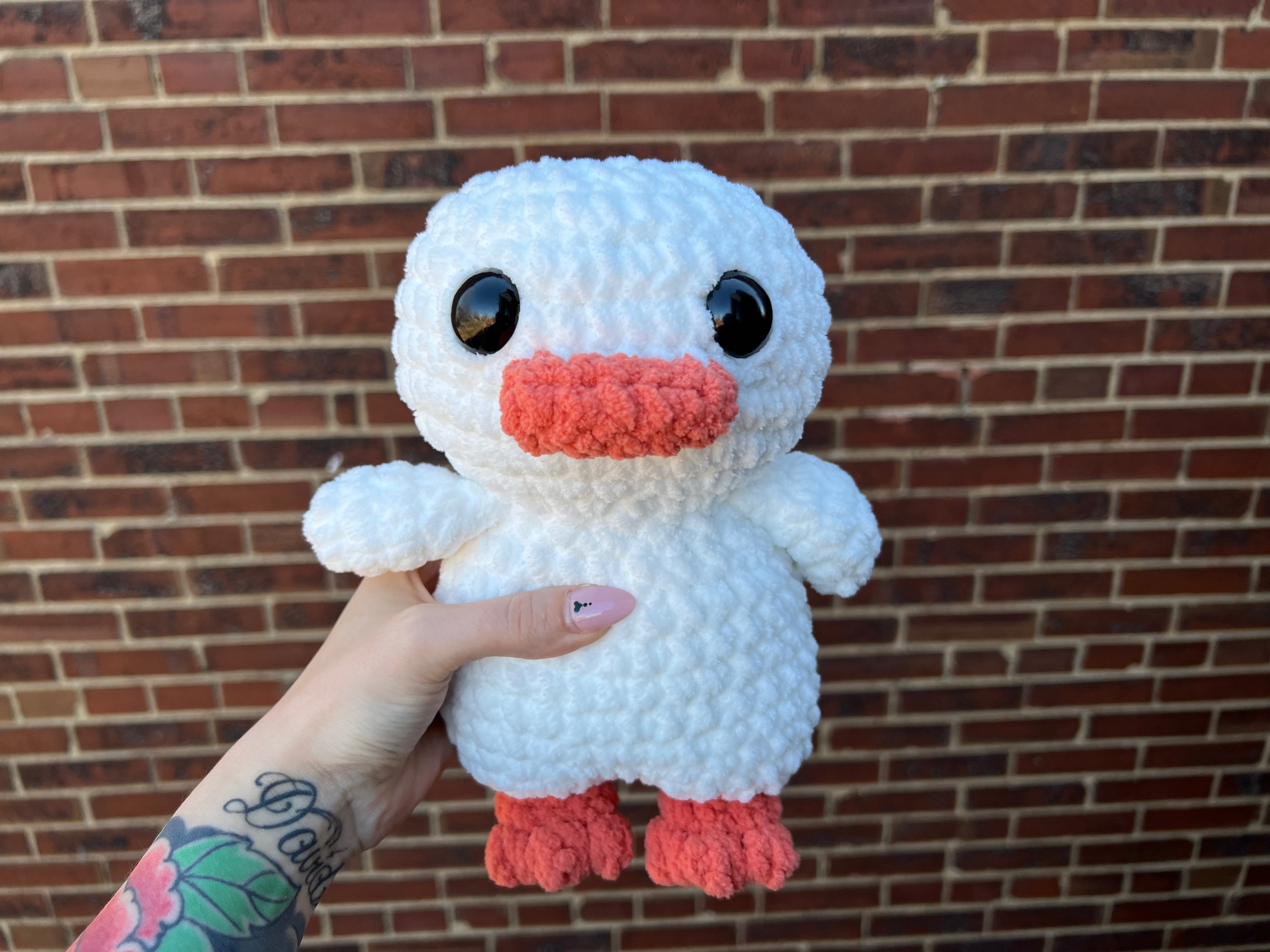 Duck/Chicken/Chick/Goose Crochet Pattern (No Sew)